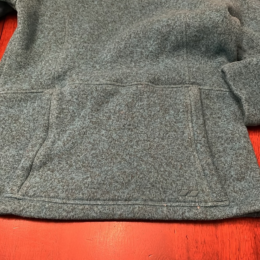 Köppen Blue Hooded Sweater Hoodie fleece lined size - Picture 4 of 8